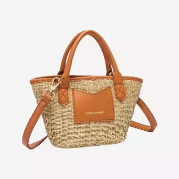 Small Sereno Rattan Grab Bag